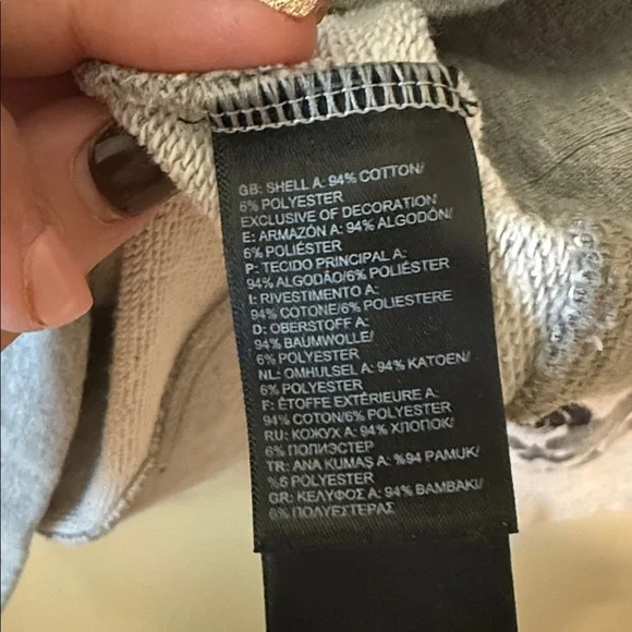 The North Face Grey Rose Sweater size Small - Picture 4 of 5